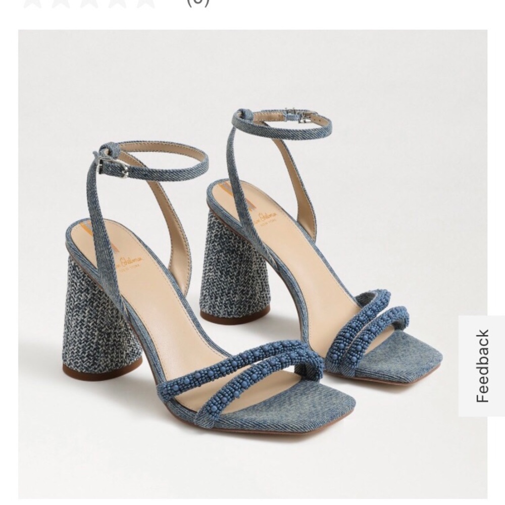 KIA BEADS BLOCK HEEL - Style #EC0237103